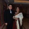 Sajid Khan and Kirron Kher during the press meet for the TV show