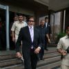 Amitabh Bachchan at ESPN Airtel Champions League Press conference at Taj Lands End, Bandra, Mumbai on Friday Afternoon