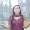 Nivedita enjoying rain
