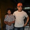 Omkar Das and Aamir Khan at Peepli live premiere