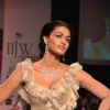 Model dazzled on the ramp at the Gitanjali Lifestyle Nakshatra opening show at the first India Inter