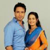 Binny Sharma : Iqbal Khan and Binny Sharma in tv show Sanjog Se Bani Sangini