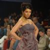 Model on the ramp at Rorily Paul show at the India International Jewellery Week on Day 3