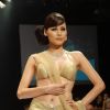 Model on the ramp at Rhea Nasta show at the India International Jewellery Week on Day 3