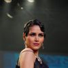 Model on the ramp at Intergem Exports show at the India International Jewellery Week on Day 3