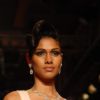 Model on the ramp at CVM Exports show at the India International Jewellery Week on Day 3