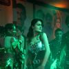 Monica Bedi at Worli Dahi Handi celebrations at Worli in Mumbai on Thursday Evening
