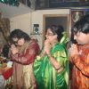 Bappi Lahiri celebrates the Ganpati festival at his residence in Mumbai