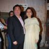 Rishi and Neetu on the sets of Star Plus Chotte Ustad at Mehboob