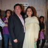 Rishi and Neetu on the sets of Star Plus Chotte Ustad at Mehboob