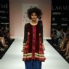 A model on the ramp for Nandita Thirani's creation at the Lakme Fashion Week
