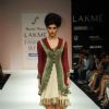 A model on the ramp for Nandita Thirani's creation at the Lakme Fashion Week
