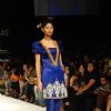 A model on the ramp for designer VJ Balhara at Lakme Fasion Week