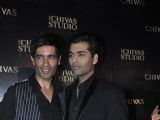 Karan Johar for Manish Malhotra show for Chivas Studio