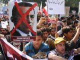 Indian People's Solidarity March for Egyptian Peoples at Egyptian Embassy