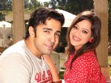 Nilesh Sahay and Maddalsa Sharma at a press meet to promote their film "Angel" in New Delhi