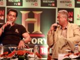 Salman Khan at the launch of HISTORY TV 18s three initiatives in Mumbai