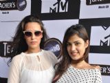 Neha Dhupia & Amy Jackson at MTV India's Pool Side Party at Hotel Sea Princess in Juhu, Mumbai
