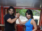 Rashaana Shah Fitness workout with Trainer Satish Naidu