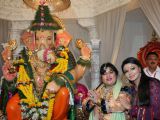 Rakhi Sawant & Dolly Bindra visit Andhericha Raja Ganesh Pandal