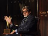 Bollywood actor Amitabh Bachchan honoured as the 'John Walker & Sons Game Changer of the Century' at Hotel Taj Mahal Palace in Colaba, Mumbai