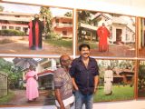 Superstar Mammootty visited Aspinwall House, one of the major venues of the Kochi Muziris Biennale, Kerala
