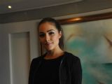 Olivia Culpo at her tour to promote social issues