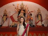 Bollywood actors visit The North Bombay Sarbajanin Durga Puja