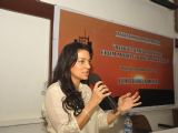 Juhi Chawla addresses the press on ill effects of mobile radiation