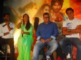 Sonakshi and Sonu Sood at R...Rajkumar 2nd Trailer Launch