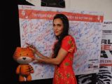Tara Sharma at NDTV Save the Tigers event