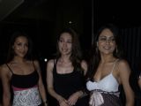 Karishma Kapoor, Malaika Arora Khan and Amrita Arora at the opening of European fashion label Marc Cain store in Mumbai