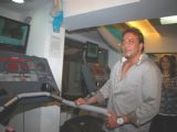 Sanjay Dutt at Healthworks Gym 1st Year Celebrations, in Mumbai