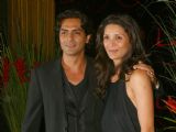 The red carpet event at openig of Arjun Rampal and A D Singh's "LAP" restaurant, in New Delhi