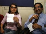 "Rani Mukherjee Donates her Eyes" at Lotus Hospital in Mumbai