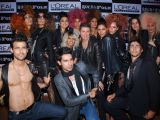 Models at the launch of the Loreal Autumn Winter Color Collection in Grand Hyatt