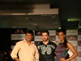 Madhur Bhandarkar,Neil Nitin Mukesh and Mughda at the promotional event of their upcoming movie "Jail" in Mumbai