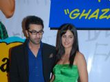 Ranbir Kapoor and Katrina Kaif at the sucess bash of his movie "Ajab Prem Ki Kajab Kahani" in Novotel