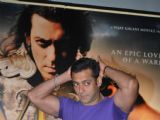 Salman Khan at "Veer" film first look