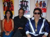Bappi Lahiri records for Mithun Chakraborty and Mimoh''s untitled film at Empire studio