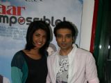 Priyanka Chopra and Uday Chopra at the promotional event of "Pyaar Impossible" at Radio Mirchi studio