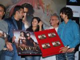 Salman Khan, Sunidhi Chauhan, Gulzar and Sonu Nigam at music release of Film "Veer"