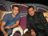 Salman Khan promotes ''Veer'' with Mithun Chakraborty on TV Show Dance India Dance at Famous Studio in Mumbai