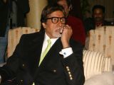 Amitabh Bachchan and director Ram Gopal Verma in New Delhi to promote his film'' ''''Rann''''