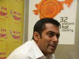 Salman Khan at the promotional event of his upcoming film "Veer" at Radio Mirchi studio at Parel
