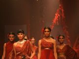 Designer J J Valaya,s creation at the Wills Lifestyle India Fashion Week-2010, in New Delhi