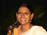 Nandita Das at the lecture ''Identity and the notion of the 'Other' at the Indira Gandhi National Open University