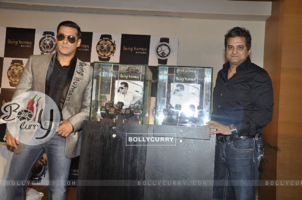 Salman Khan unveils Being Human Limited Edition Watches at Grand Hyatt