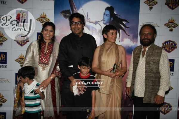 Ashutosh Rana and Renuka Shahane at Ramayana Premiere at PVR, Juhu (102126)