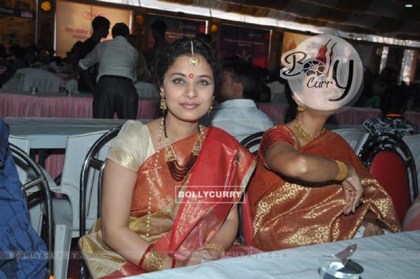 Celebs attend a Durga Puja event